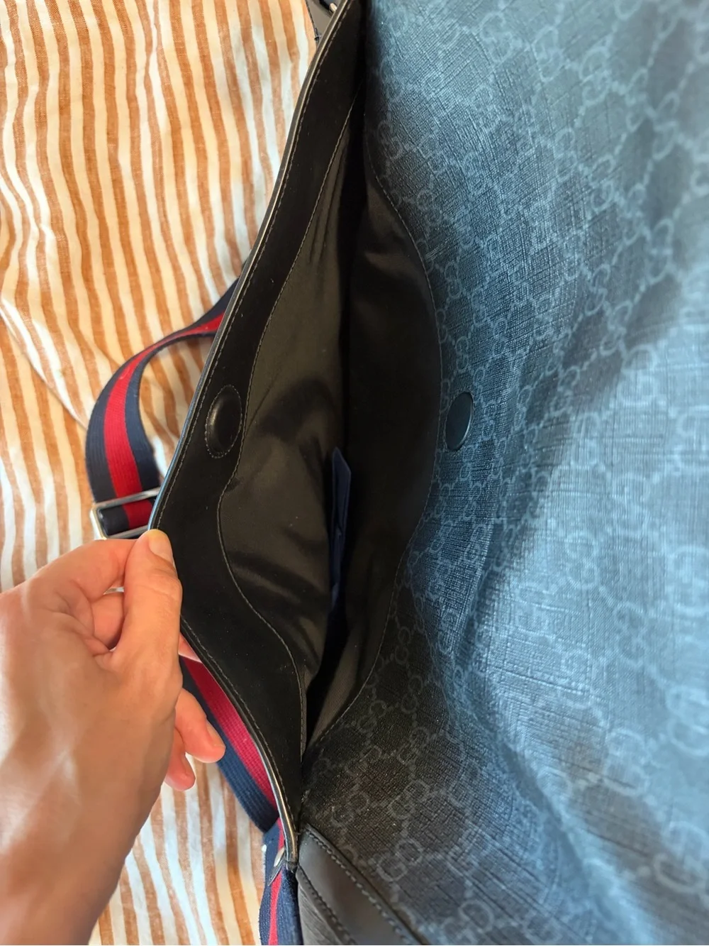 Gucci GG Supreme Diaper Bag